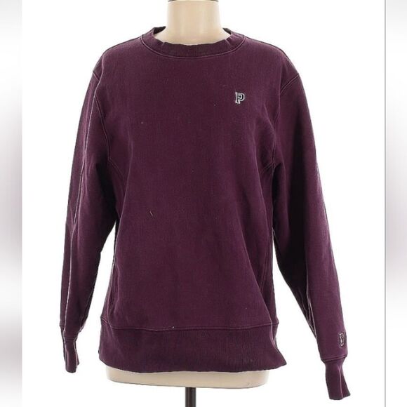 PINK Victorias Secret womens crewneck top sweatshirt 08 18 retro top y2k ladies - Picture 1 of 16